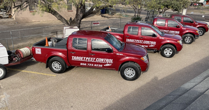 Target Pest Control Trucks