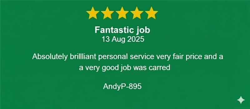 Image of a customer review 