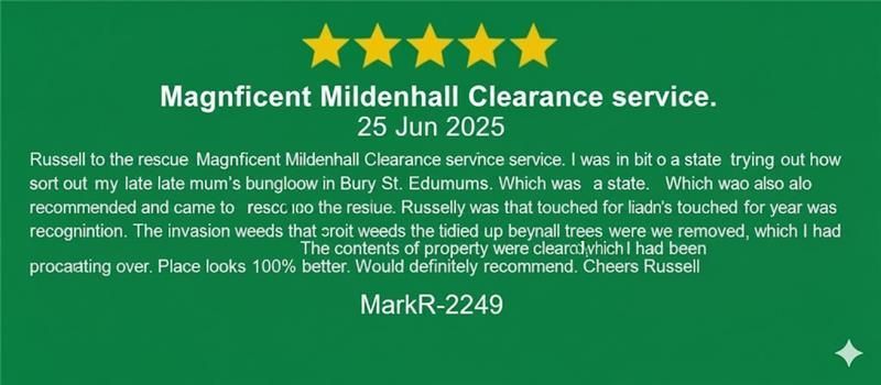 Image of a customer review 