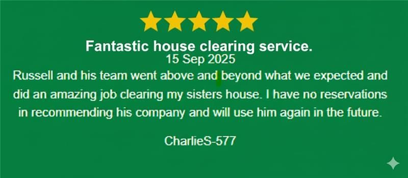 Image of a customer review 