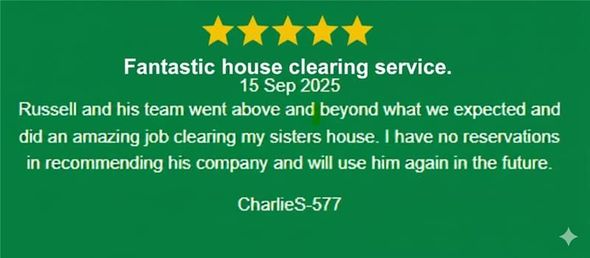 Image of a customer review 