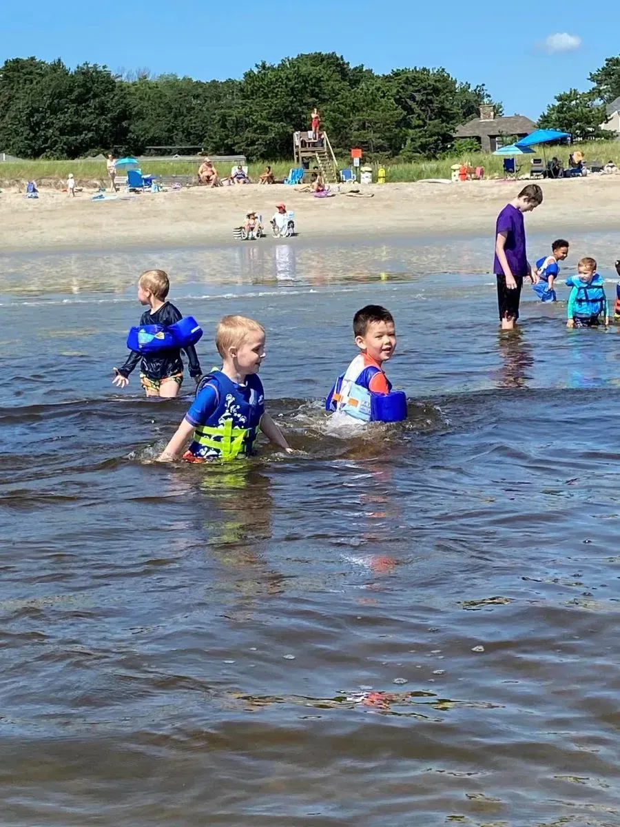 Going to the beach with the day care