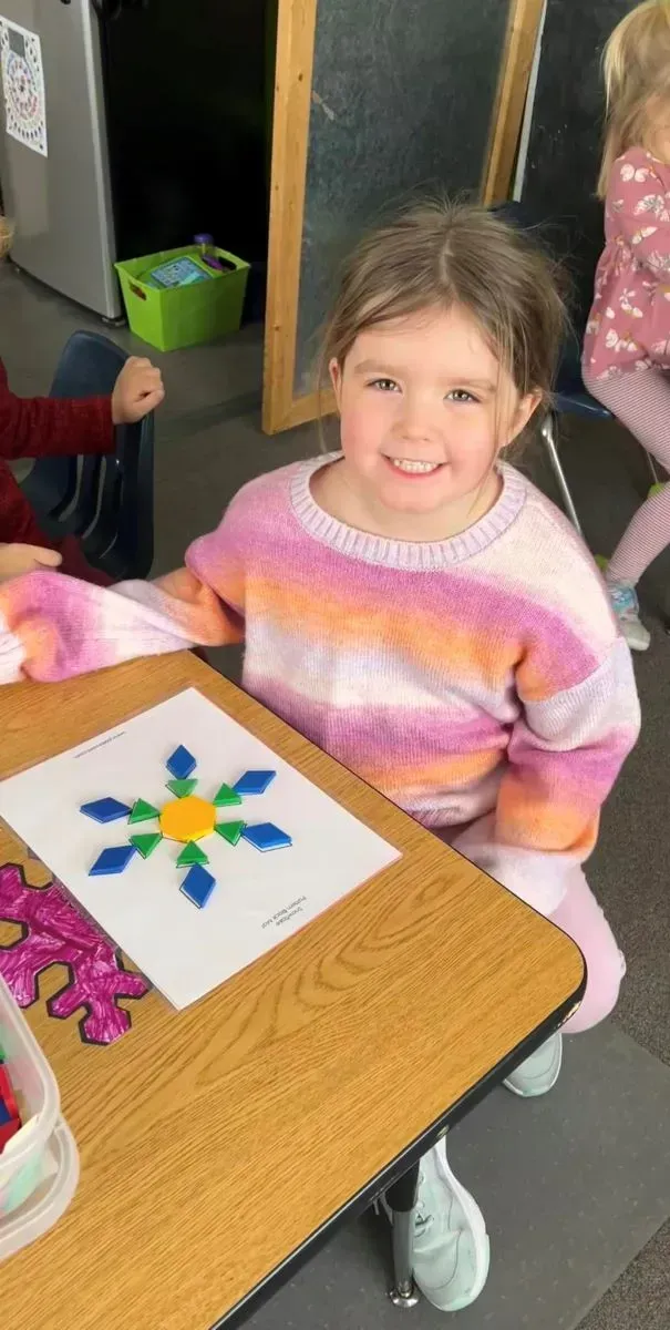Preschool child care in Saco, Maine.