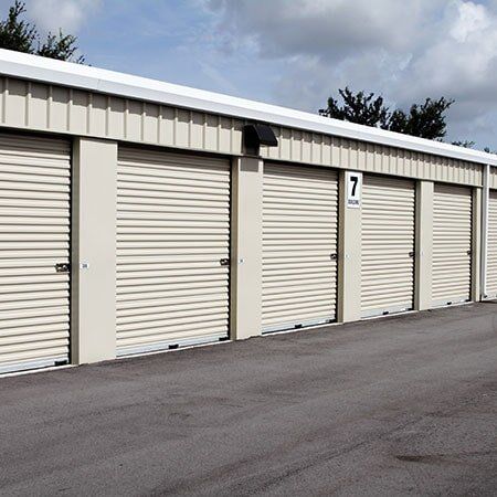 Unit Sizes — White Storage Doors in Albertville, AL