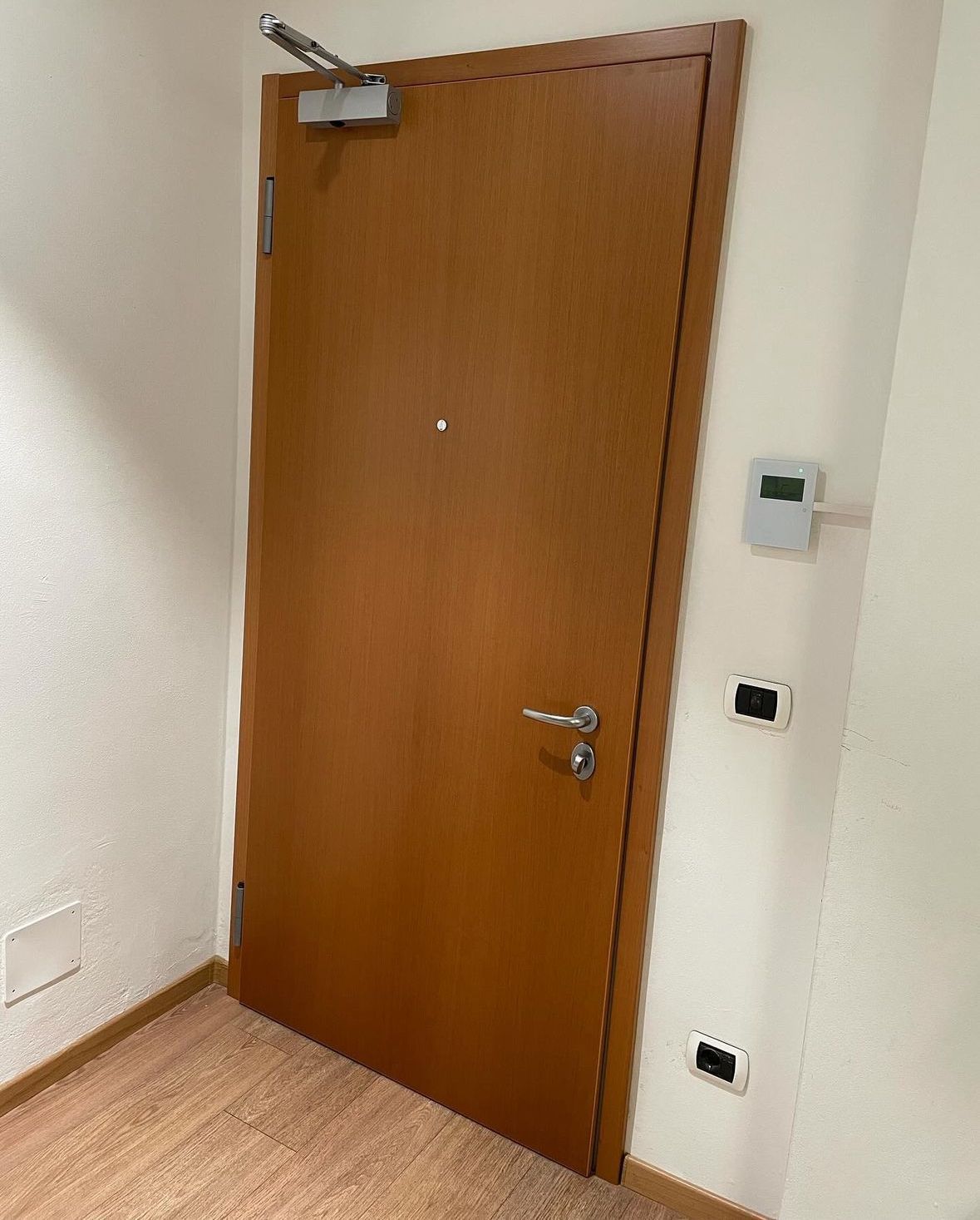 porta blindata in legno