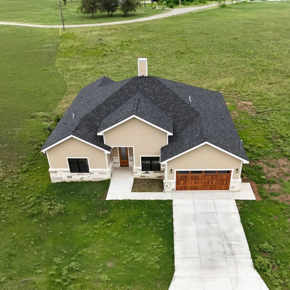 A roof with a lot of shingles on it