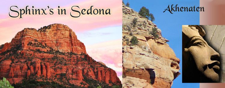 Sedona Faces in the Rocks