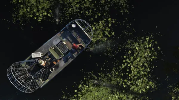 Air Boat vehicles banner