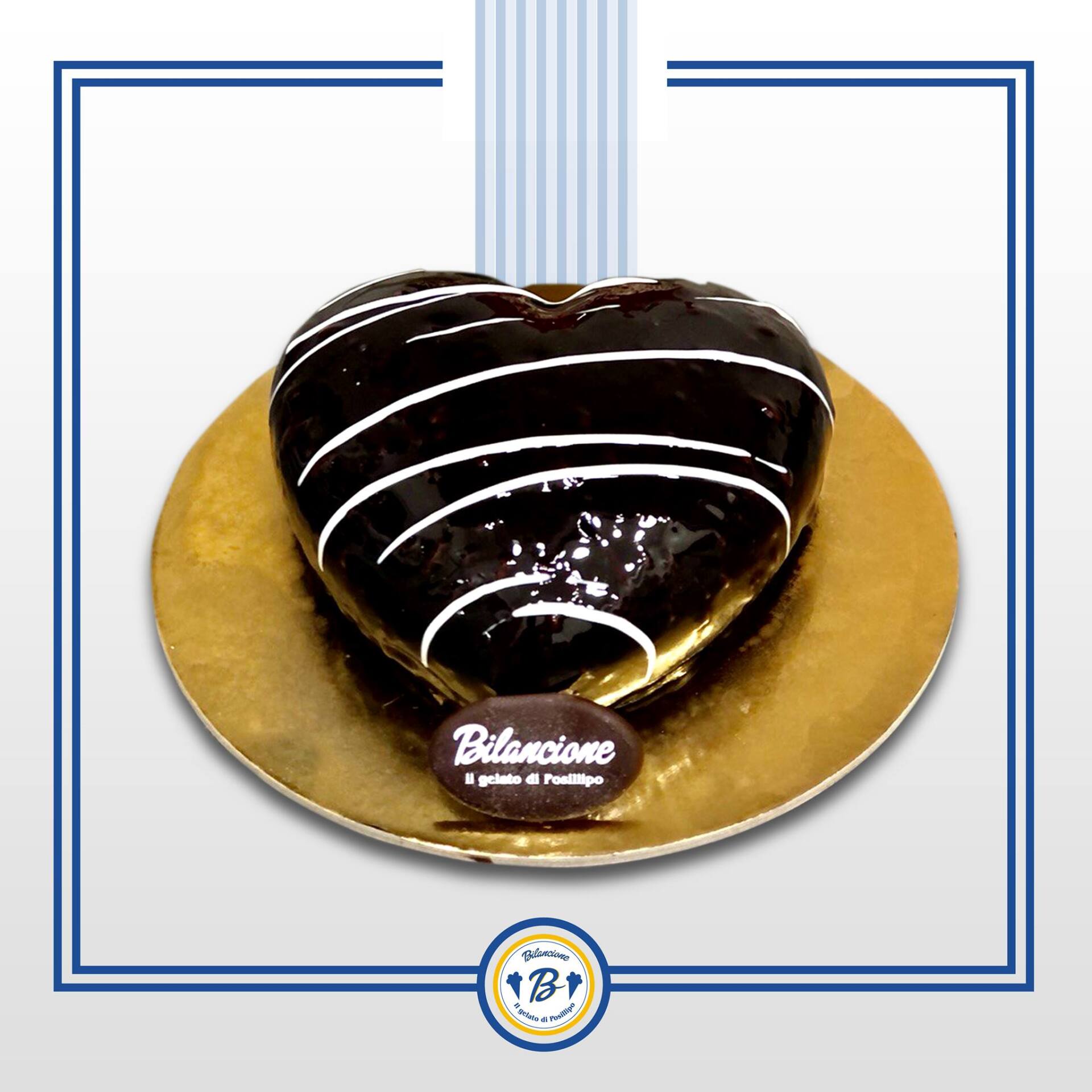 torta a forma di cuore