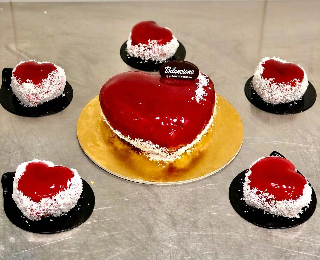 torta gelato per innamorati