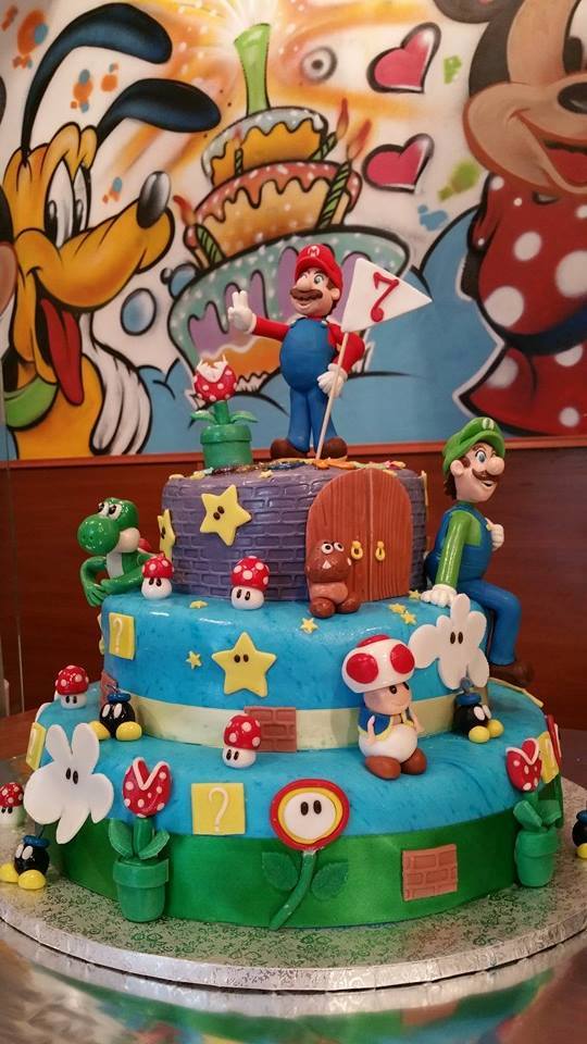 torta super Mario