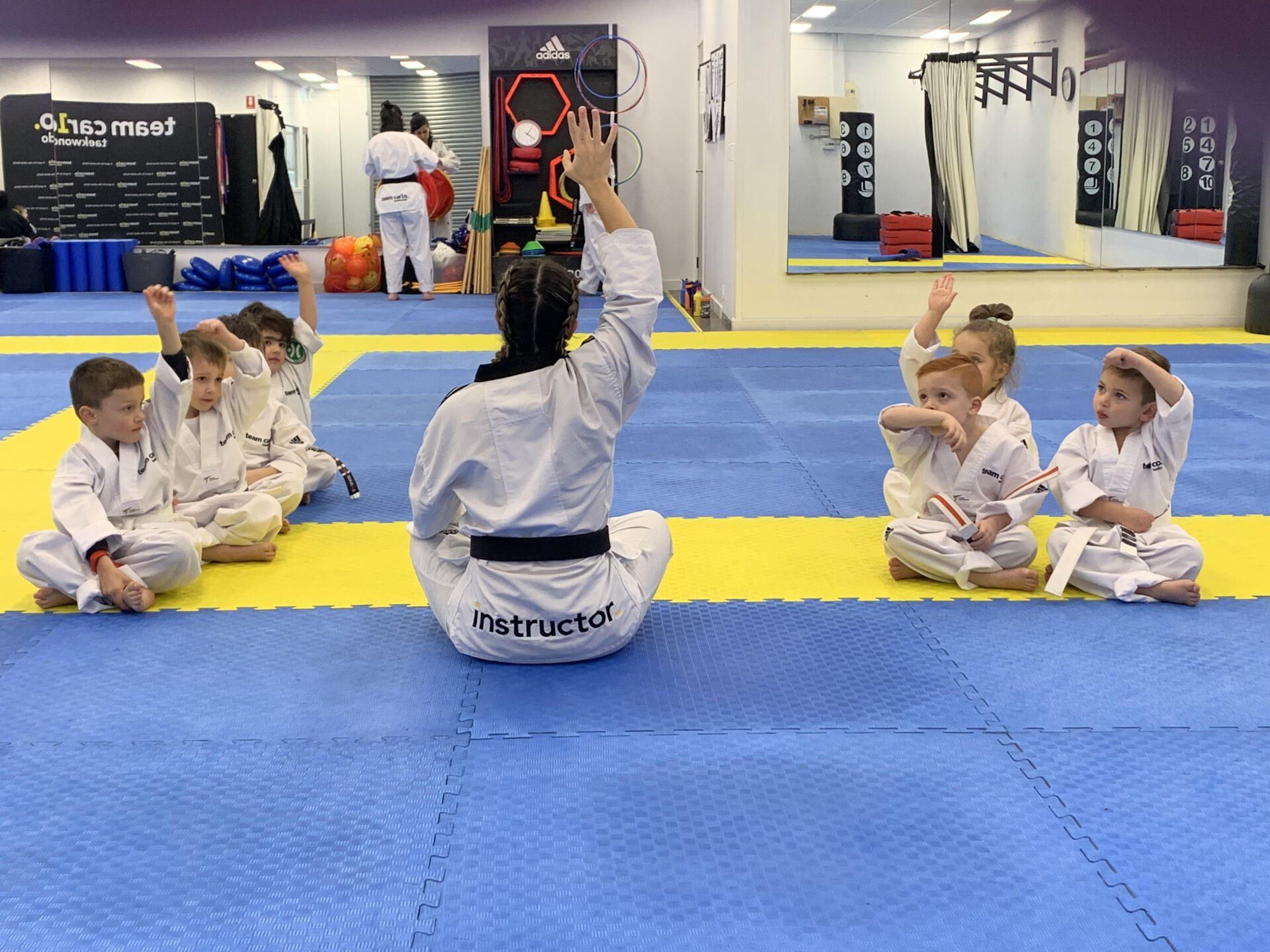 Taekwondo 7 & 9 Years | Team Carlo Taekwondo