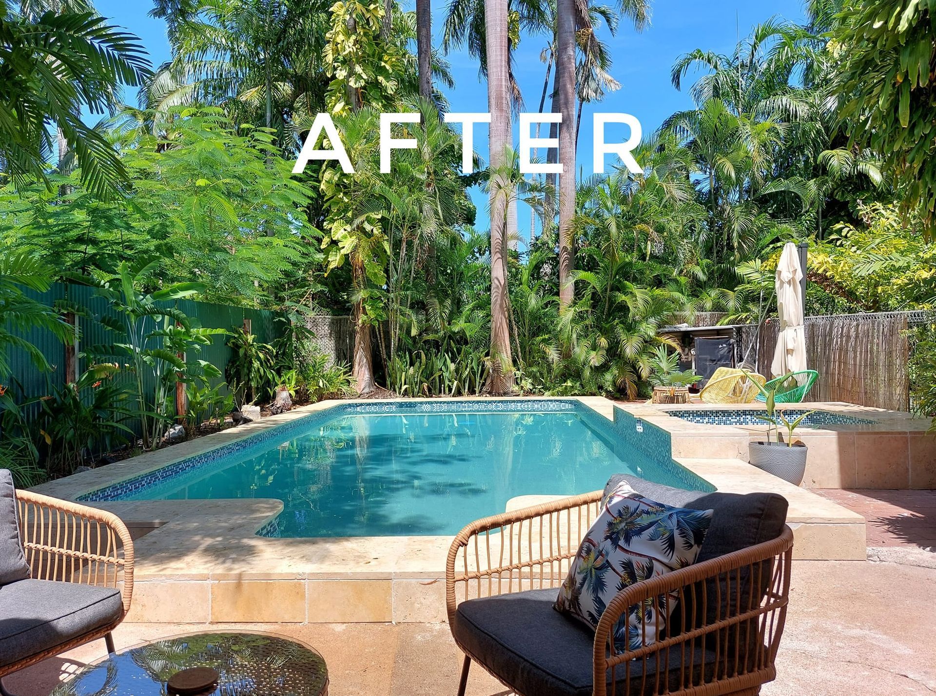 After Repairing the Pool - Pool Builders in Girraween, NT