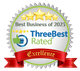 Three Best Rated exellent award J.A.B.S Event Hire 2020