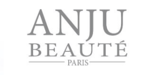 Logo anju beauté paris sur fond blanc