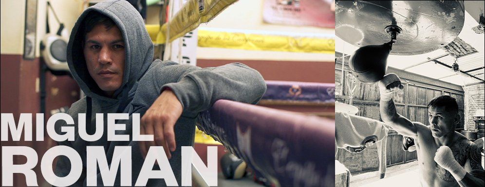 boxer MIGUEL ROMAN ring city usa boxing nbc sports nov 19th 2020 banner