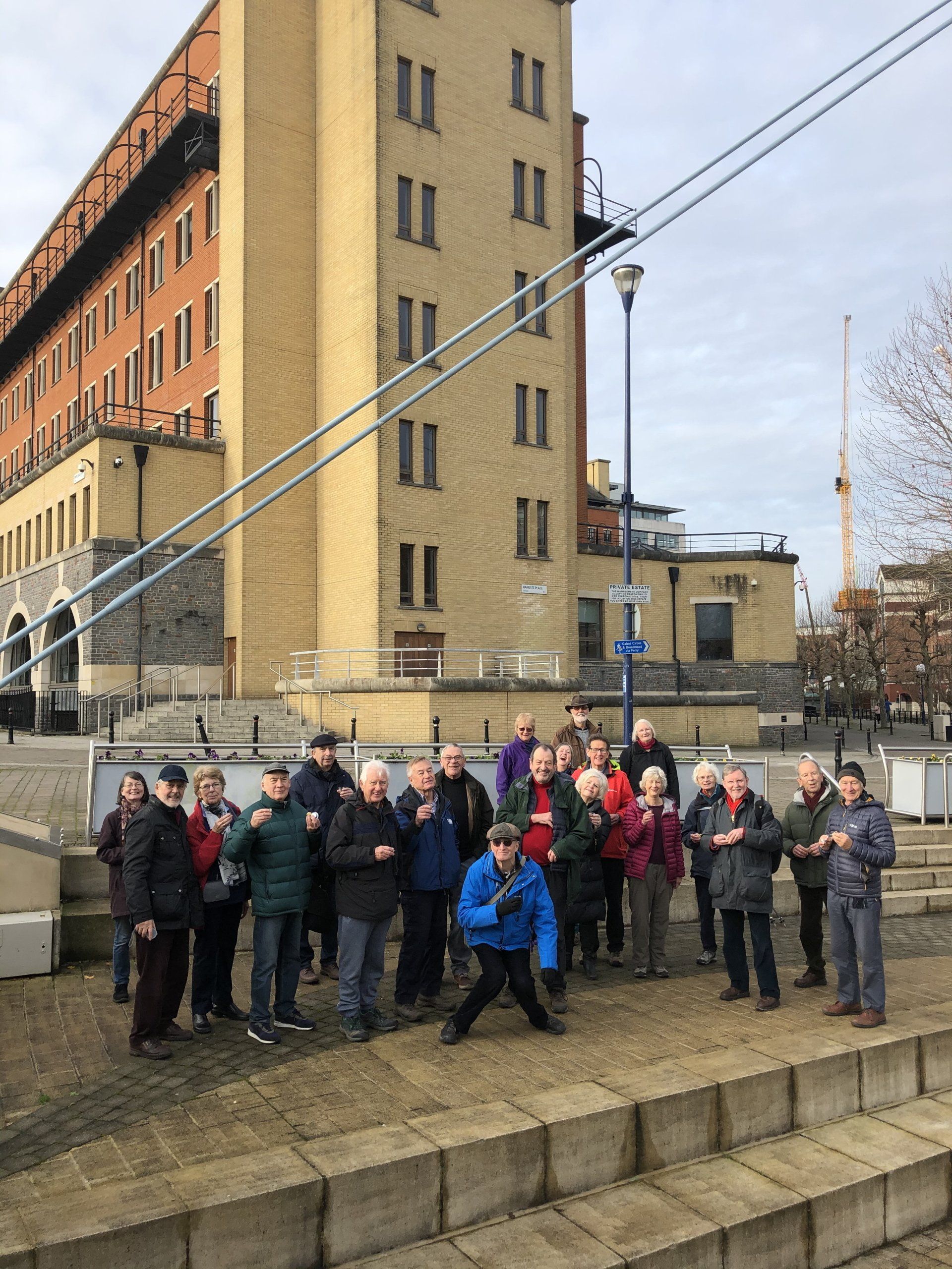 Bristol 1904 Arts - Walkers group image around Bristol City Centre