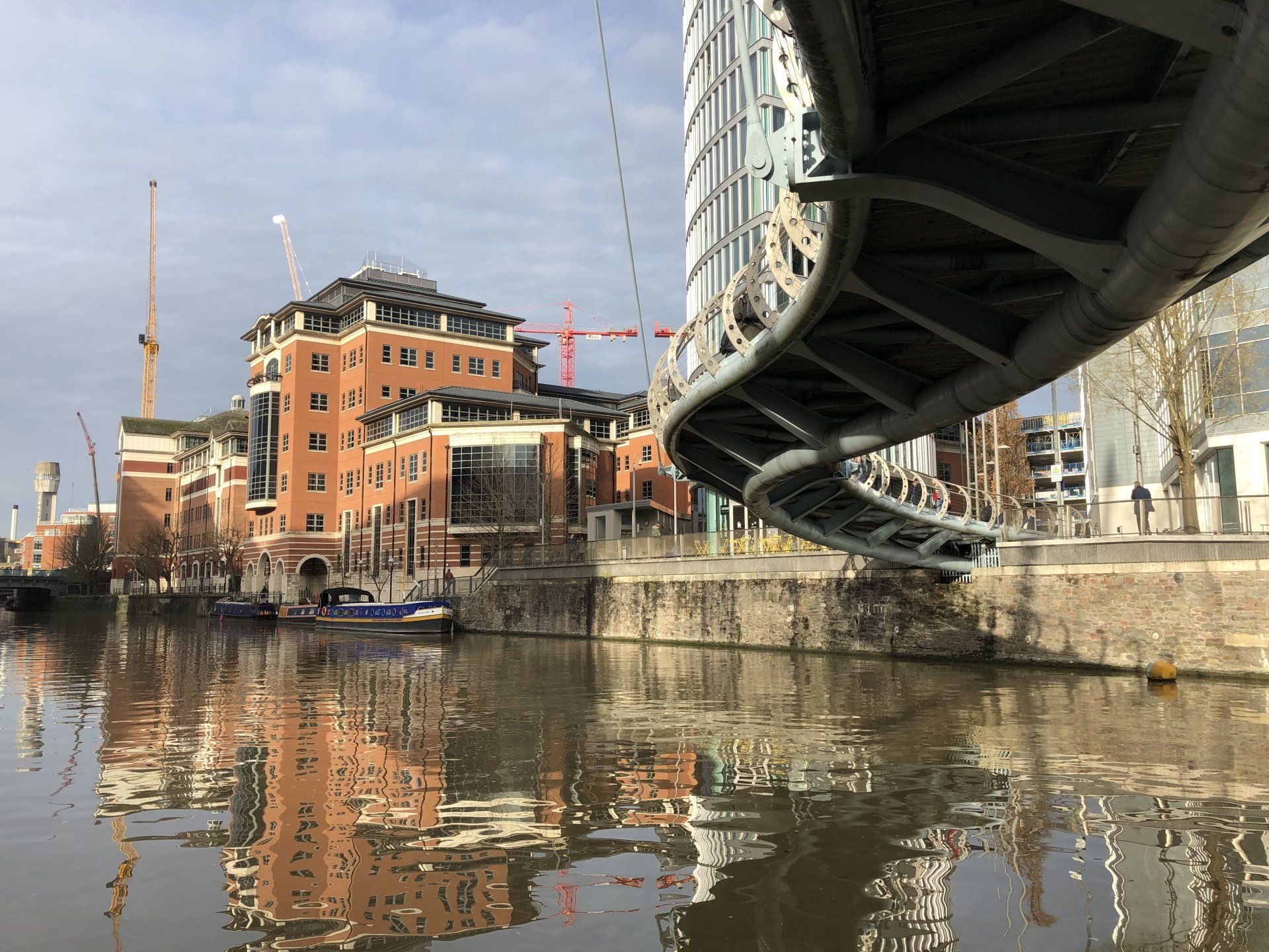 Bristol 1904 Arts - Walkers group image around Bristol waterways