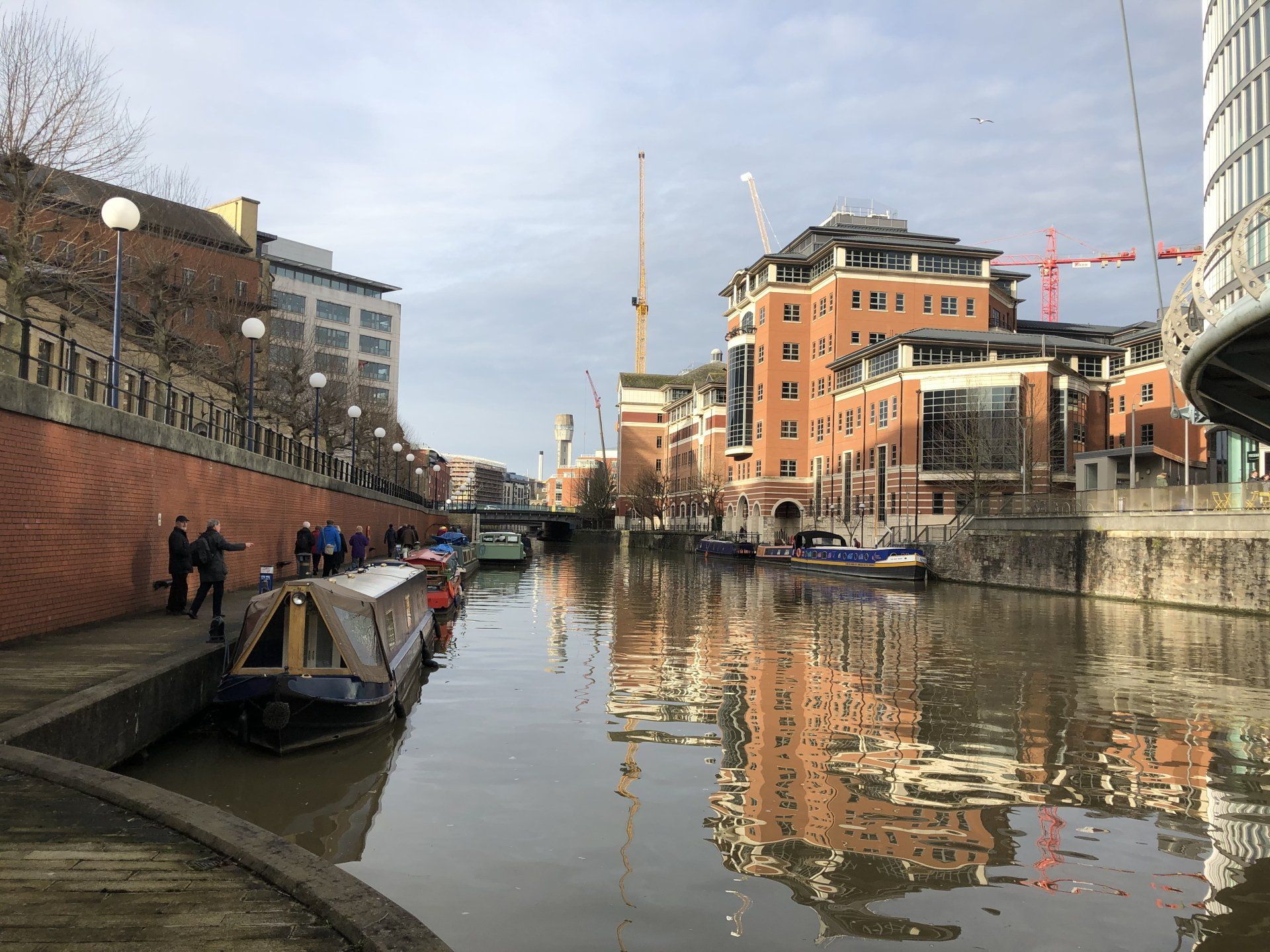 Bristol 1904 Arts - Walkers group image around Bristol waterways