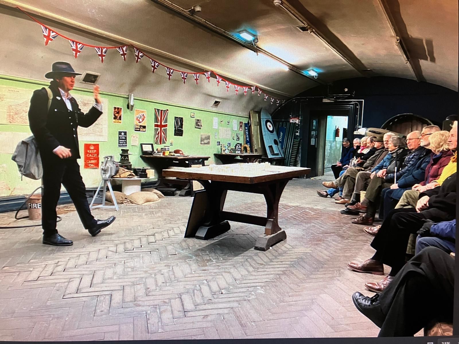 Image of Corn Exchange Air Raid Shelters Bristol -the history and refurbishment explained.