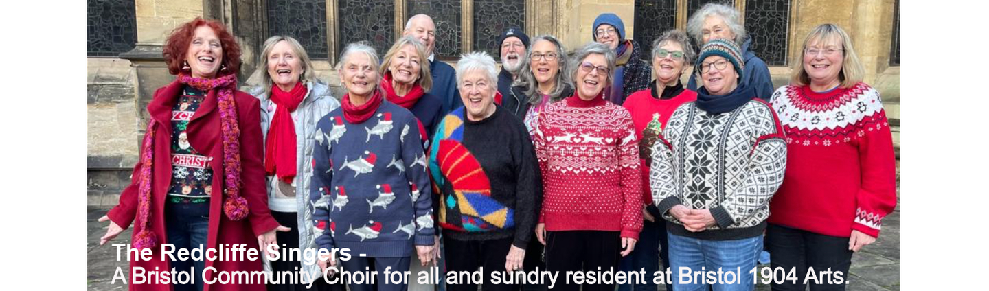 Image of The Redcliffe Singers, a Bristol Community Choir for all, resident at Bristol 1904 Arts.
