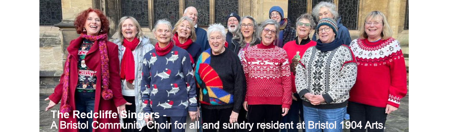 Image of The Redcliffe Singers, a Bristol Community Choir for all, resident at Bristol 1904 Arts.

