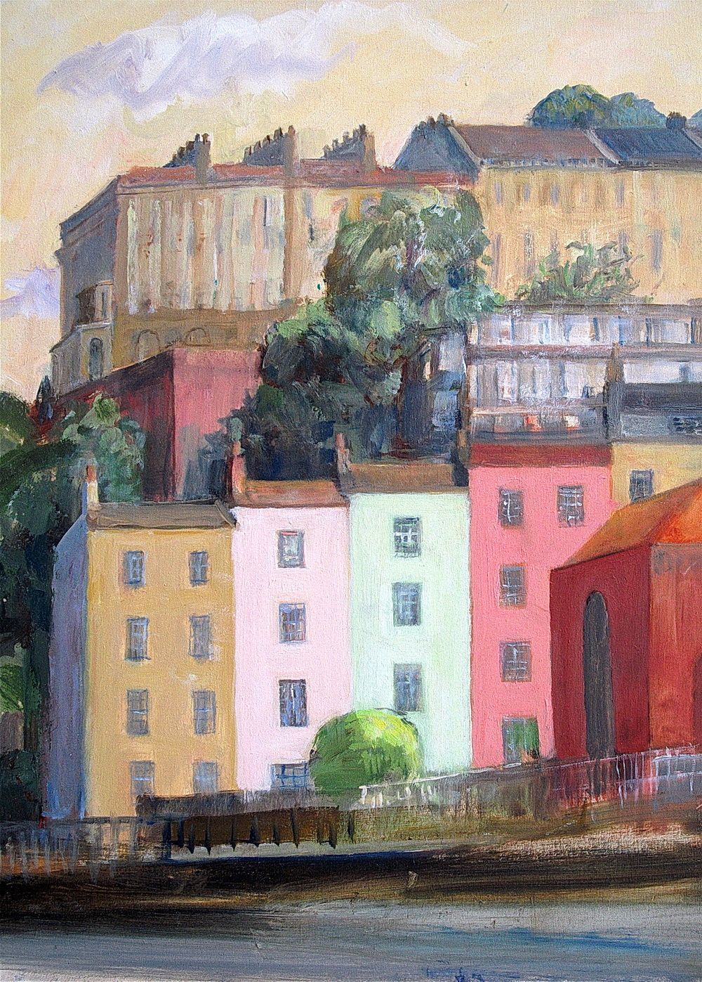 A painting by member Juliet Carmichael entitled: 