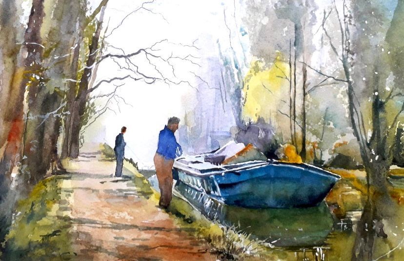 Society Annual Art Exhibition Painting