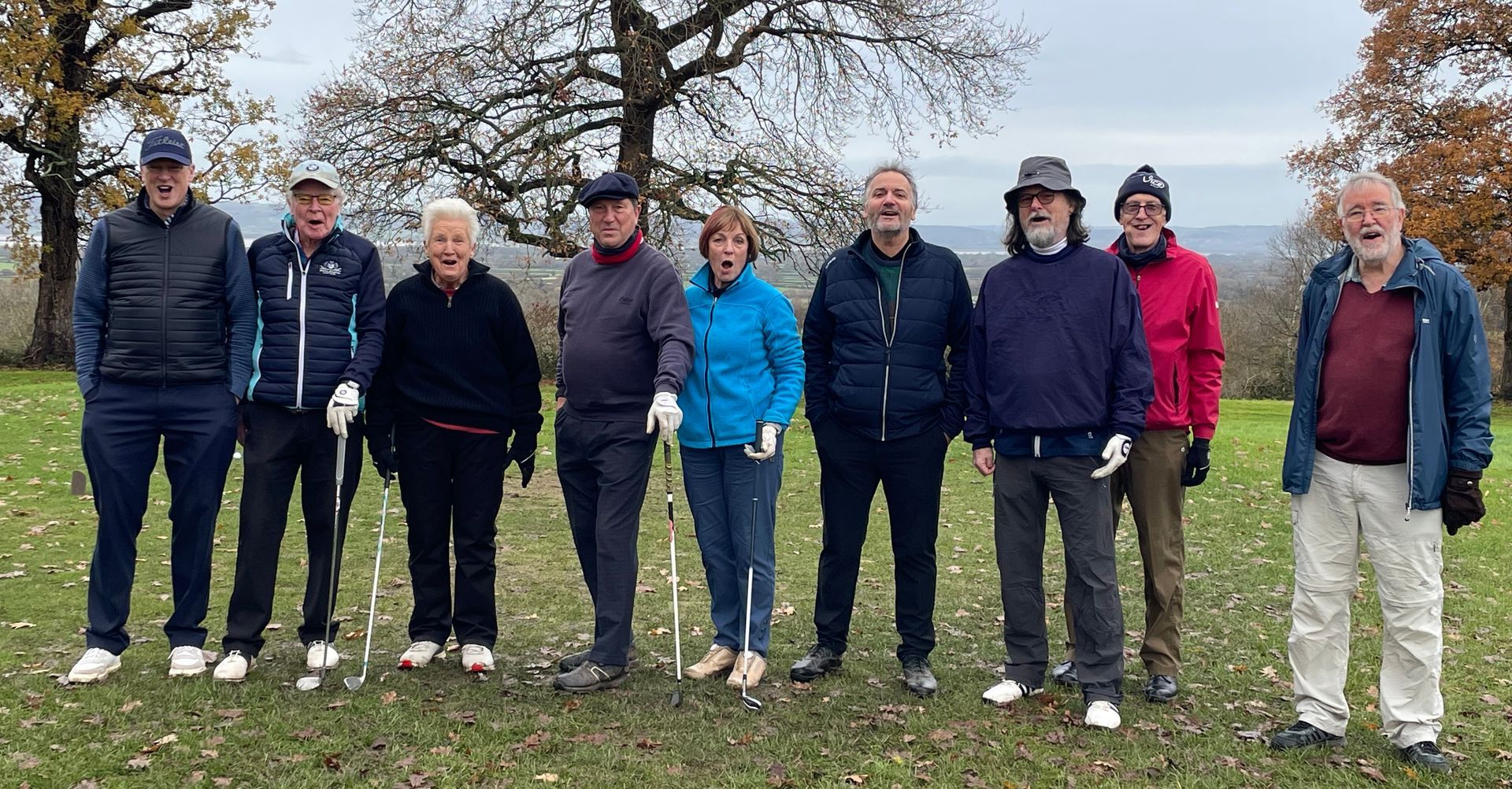 Everyone say FORE - Oh Fore meeting at Thornbury Golf Club, 4th December 2025