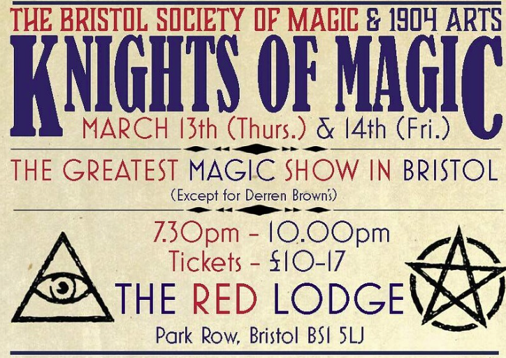 Details of Magic Show playing at Bristol 1904 Arts Performance Hall