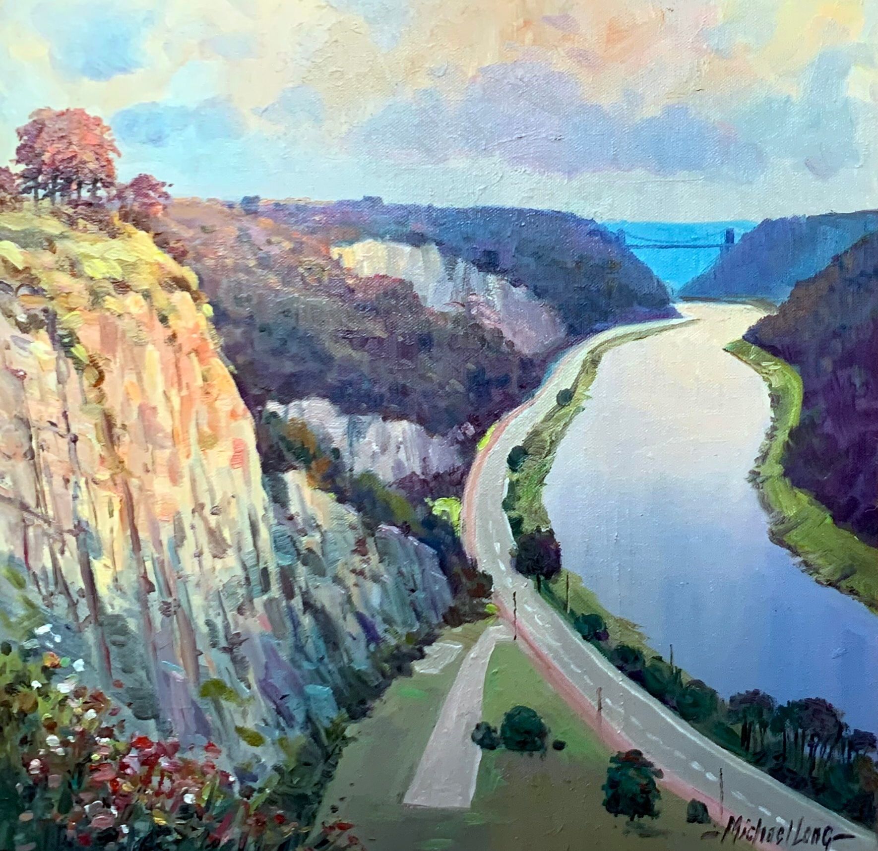 Image of a painting by member Michael Long