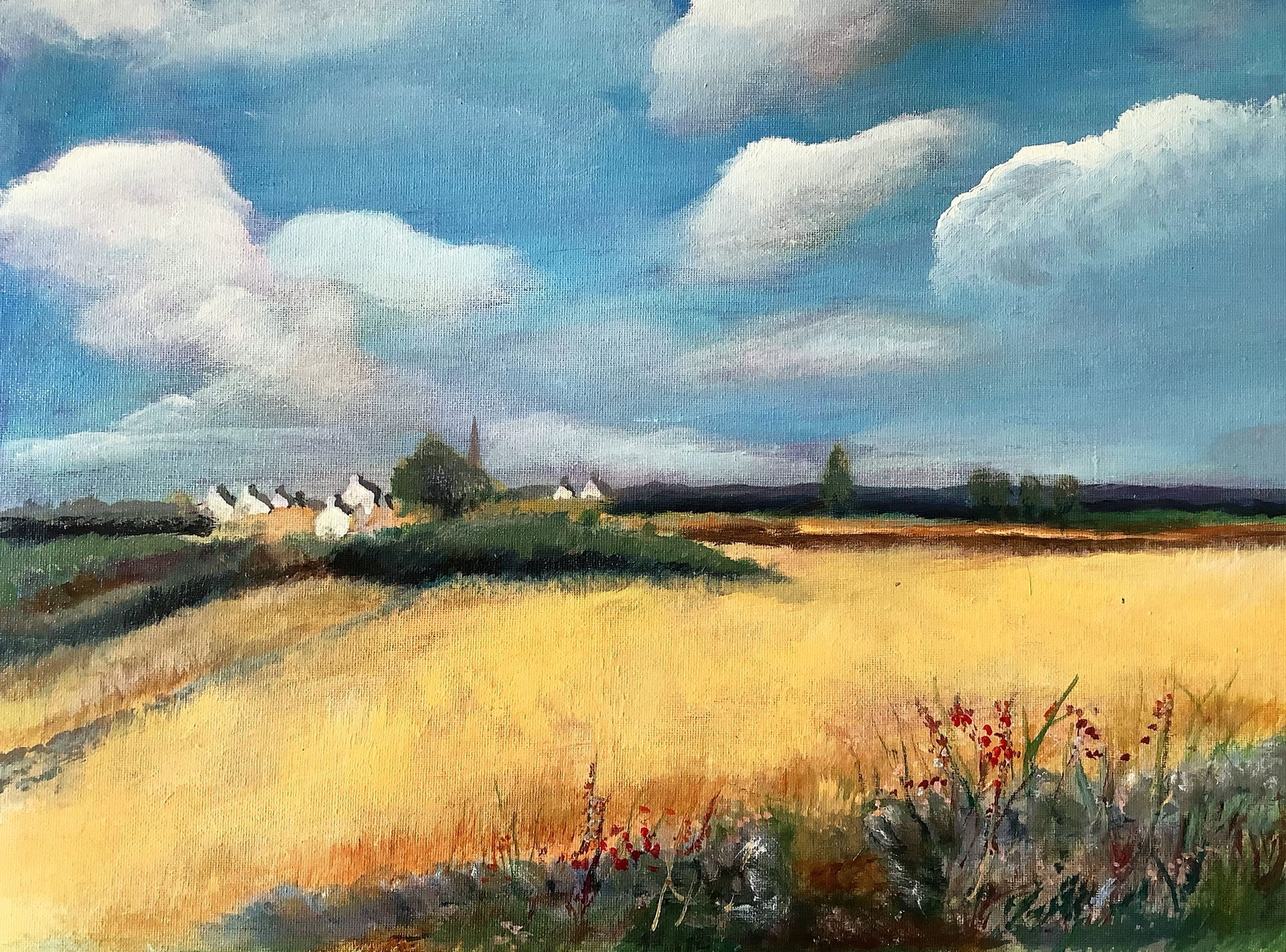 Image of a painting by member Ray Loadman