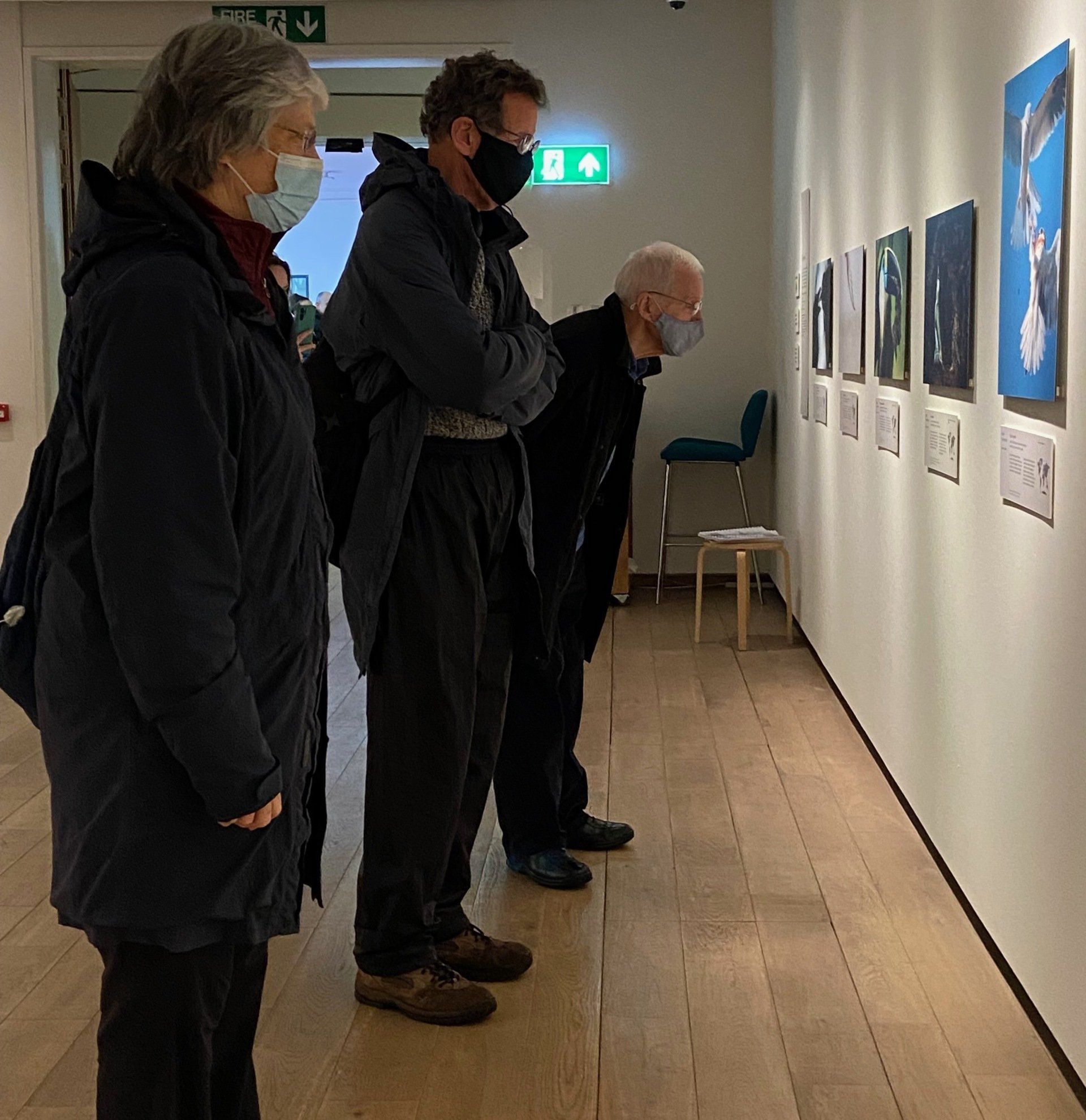 Bristol 1904 Arts - the Photography group at an exhibition 2022