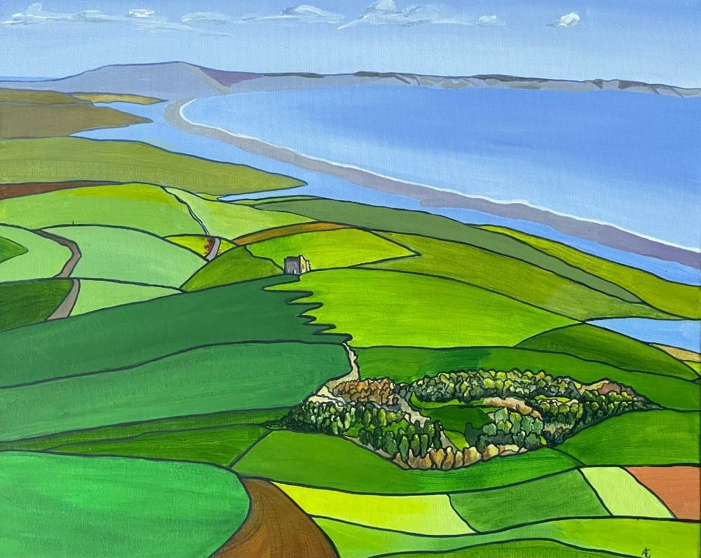 Towards Portland - Exhibition Painting.