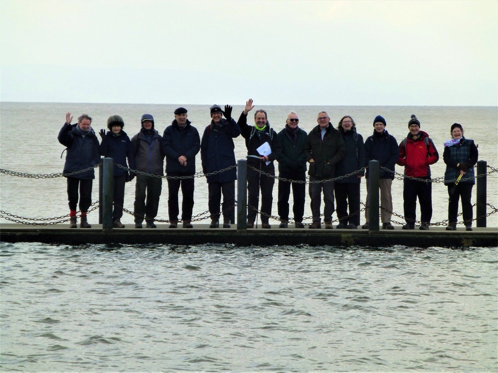 Bristol 1904 Arts - Walkers group image near Weston-super-Mare