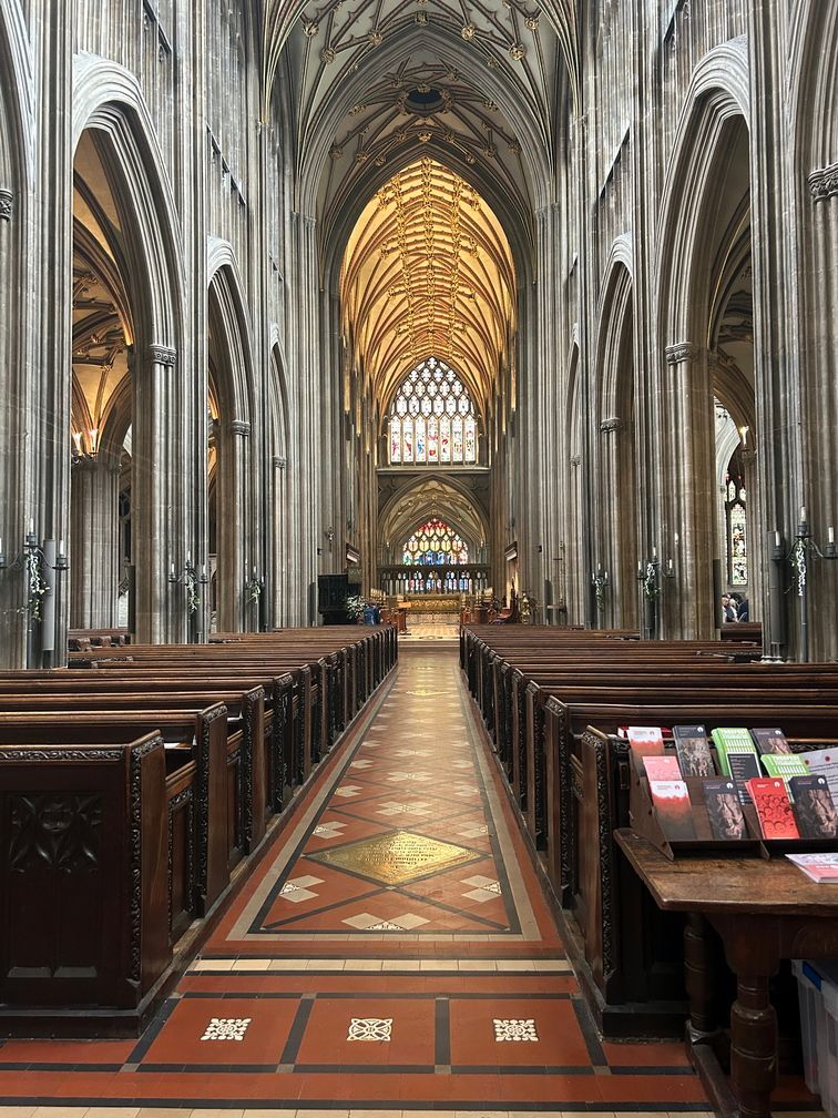 Image of St. Mary Redcliffe Cathedral - taken during our Expeditions Group Guided Tour.