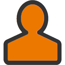 orange person icon