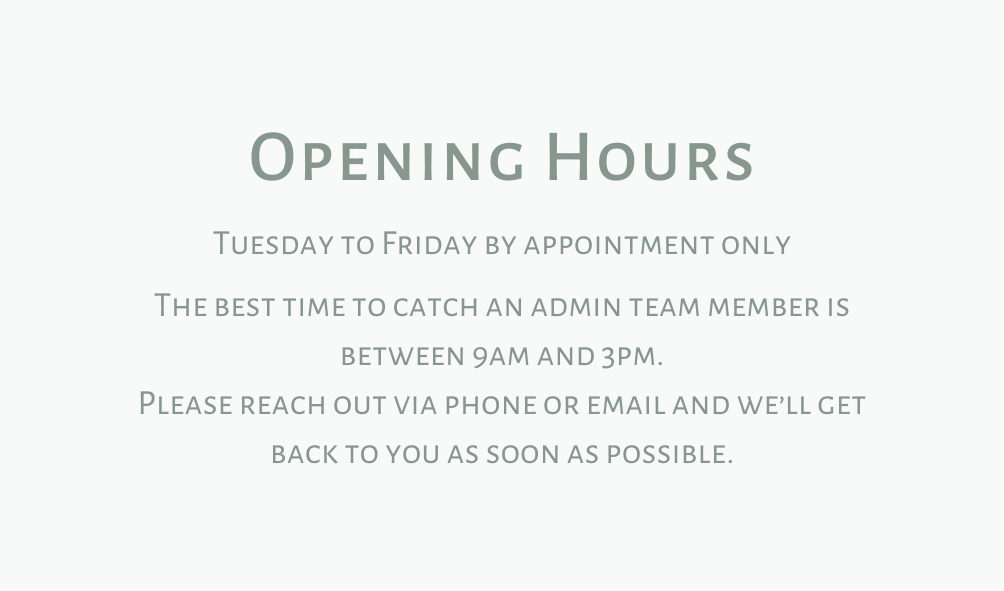 Opening hours