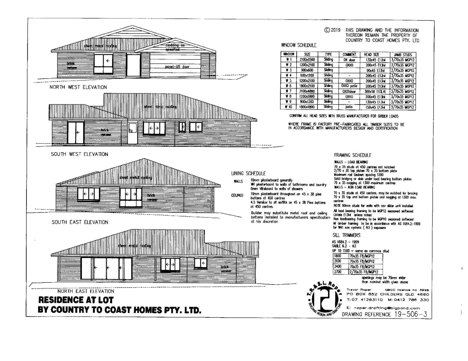 House Plan Exterior — Country to Coast Homes in Logging Creek Rd, QLD