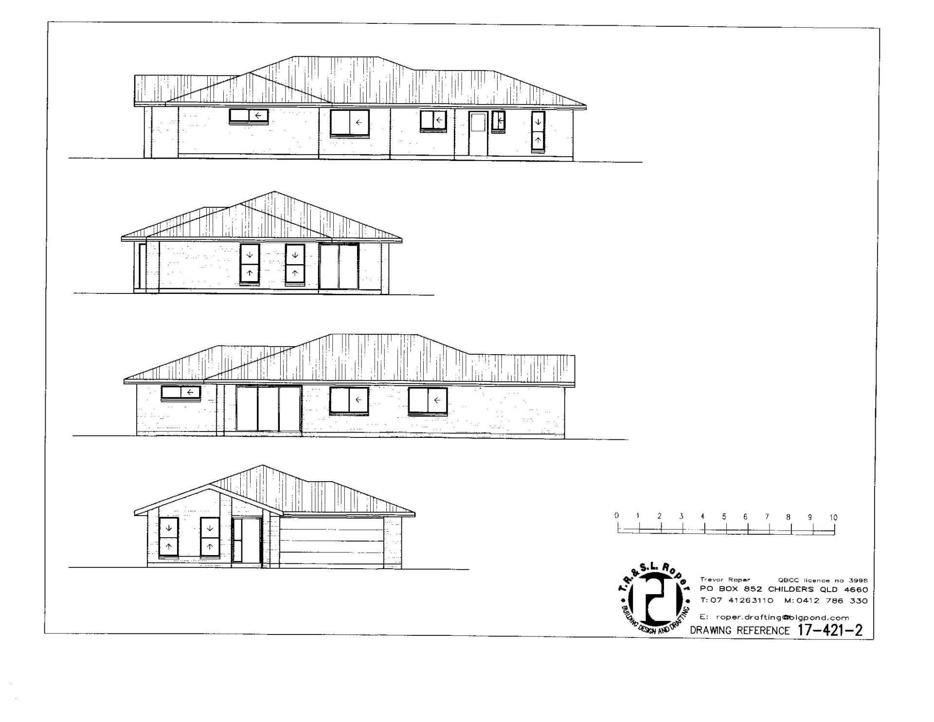 House Plan with All Sides View — Country to Coast Homes in Logging Creek Rd, QLD