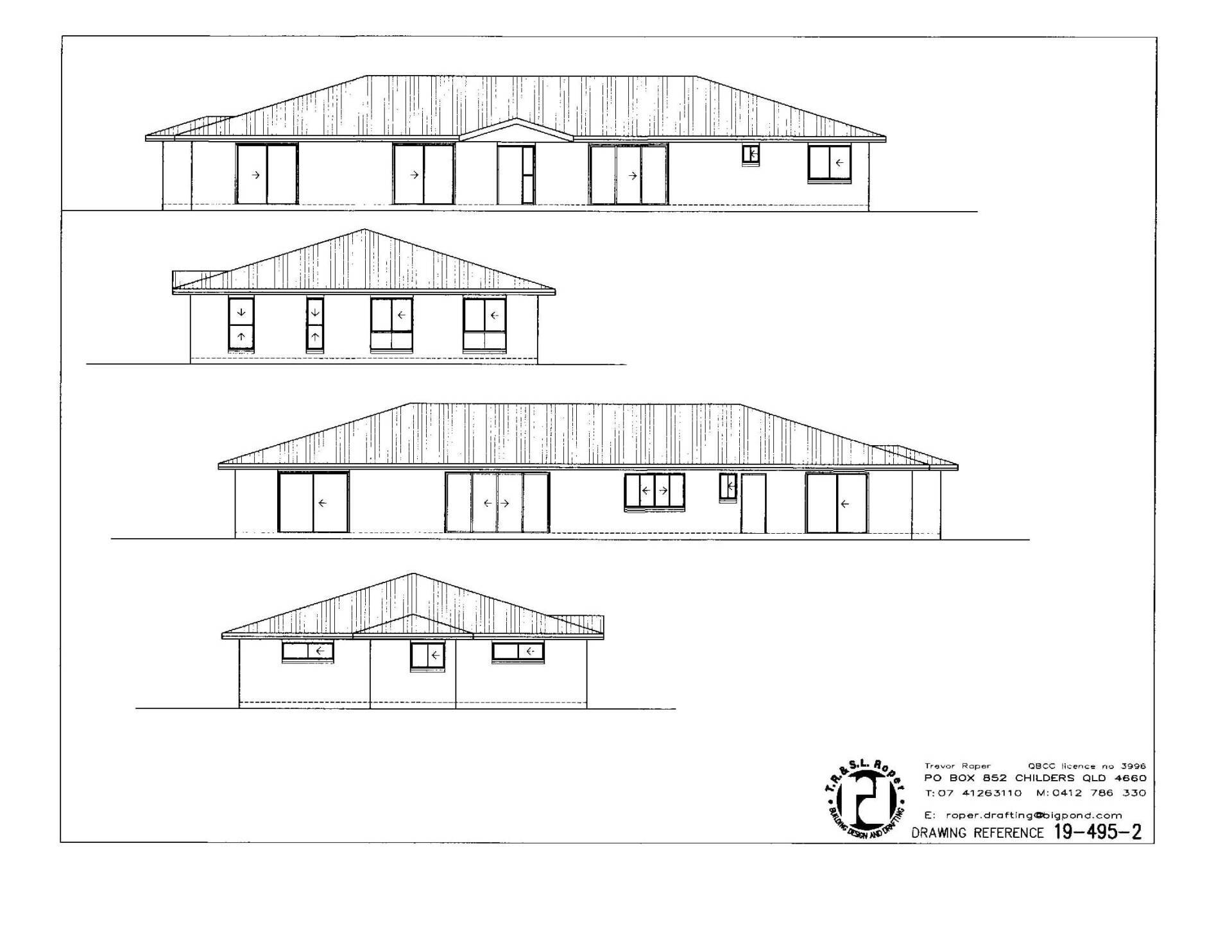 Horizontal House Plan with Many Windows — Country to Coast Homes in Logging Creek Rd, QLD