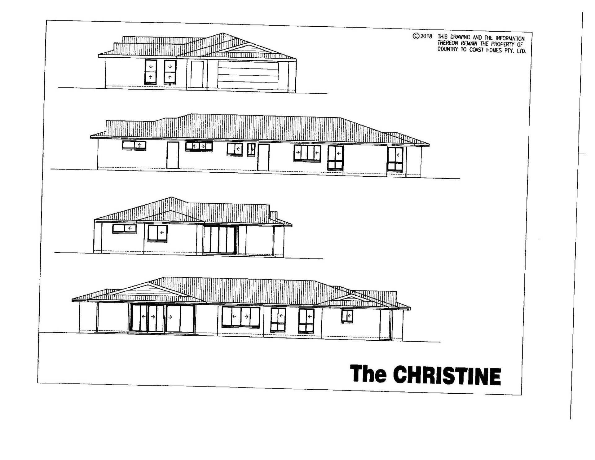 The Christine House Plan — Country to Coast Homes in Logging Creek Rd, QLD