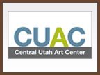 The logo for the central utah art center.