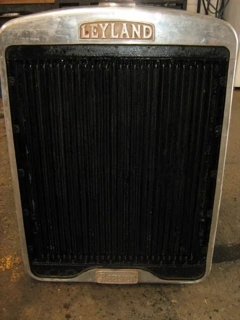 A Leyland Radiator is Sitting on a Concrete Floor — Neilsen's Radiator Service in Plainlands, QLD