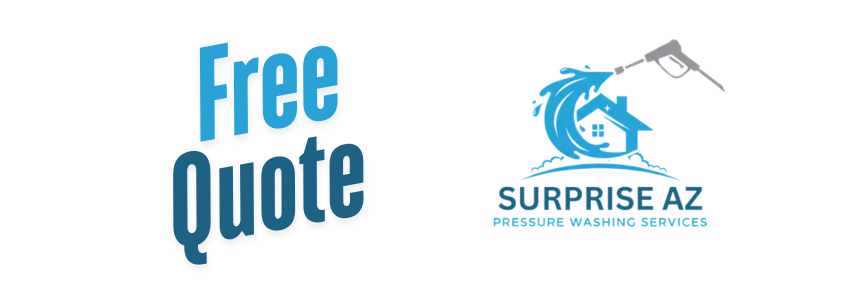 Free quote on commercial pressure washing