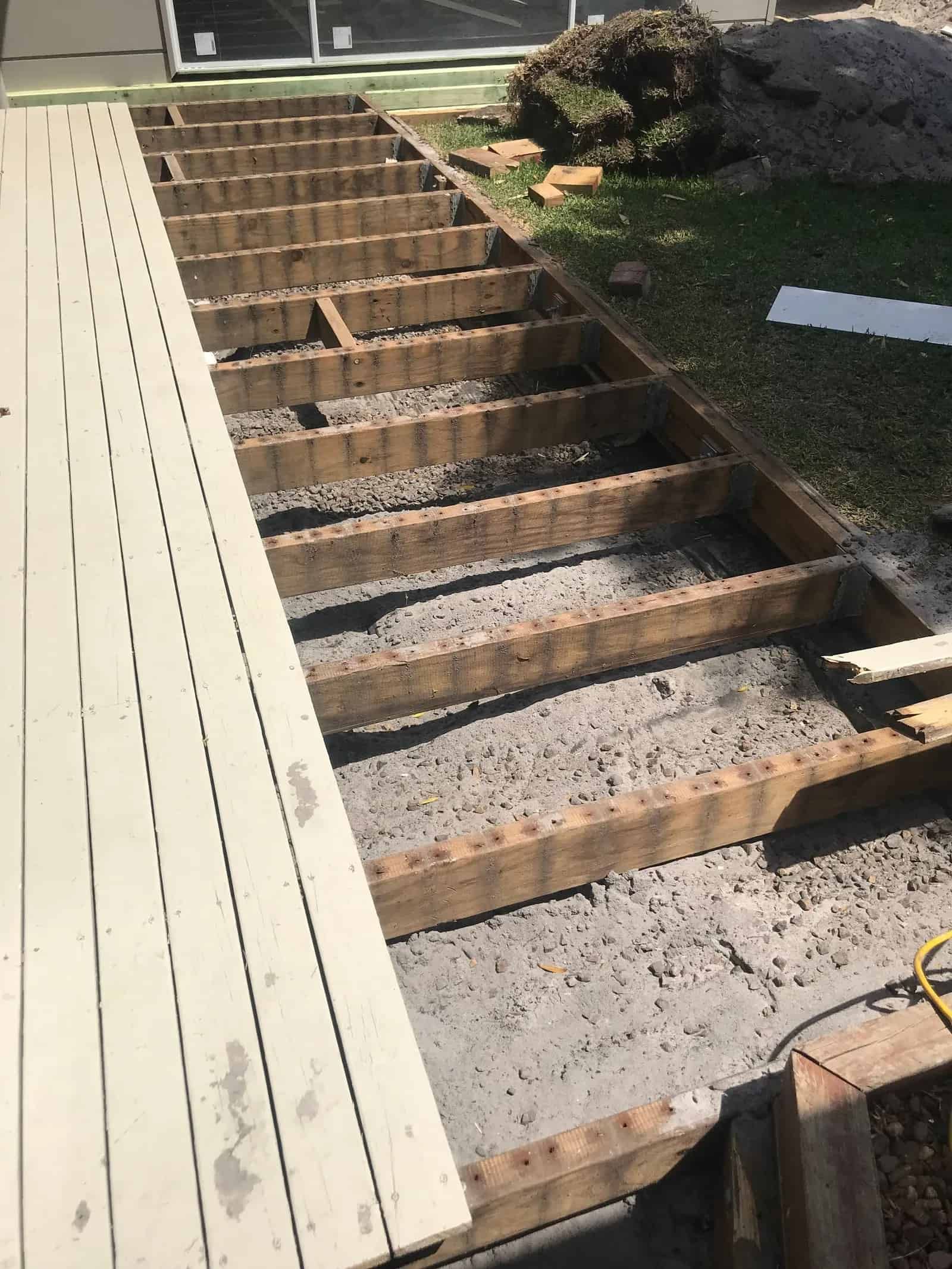 Deck Frame Construction — Keystone Property Solutions In Maitland, NSW