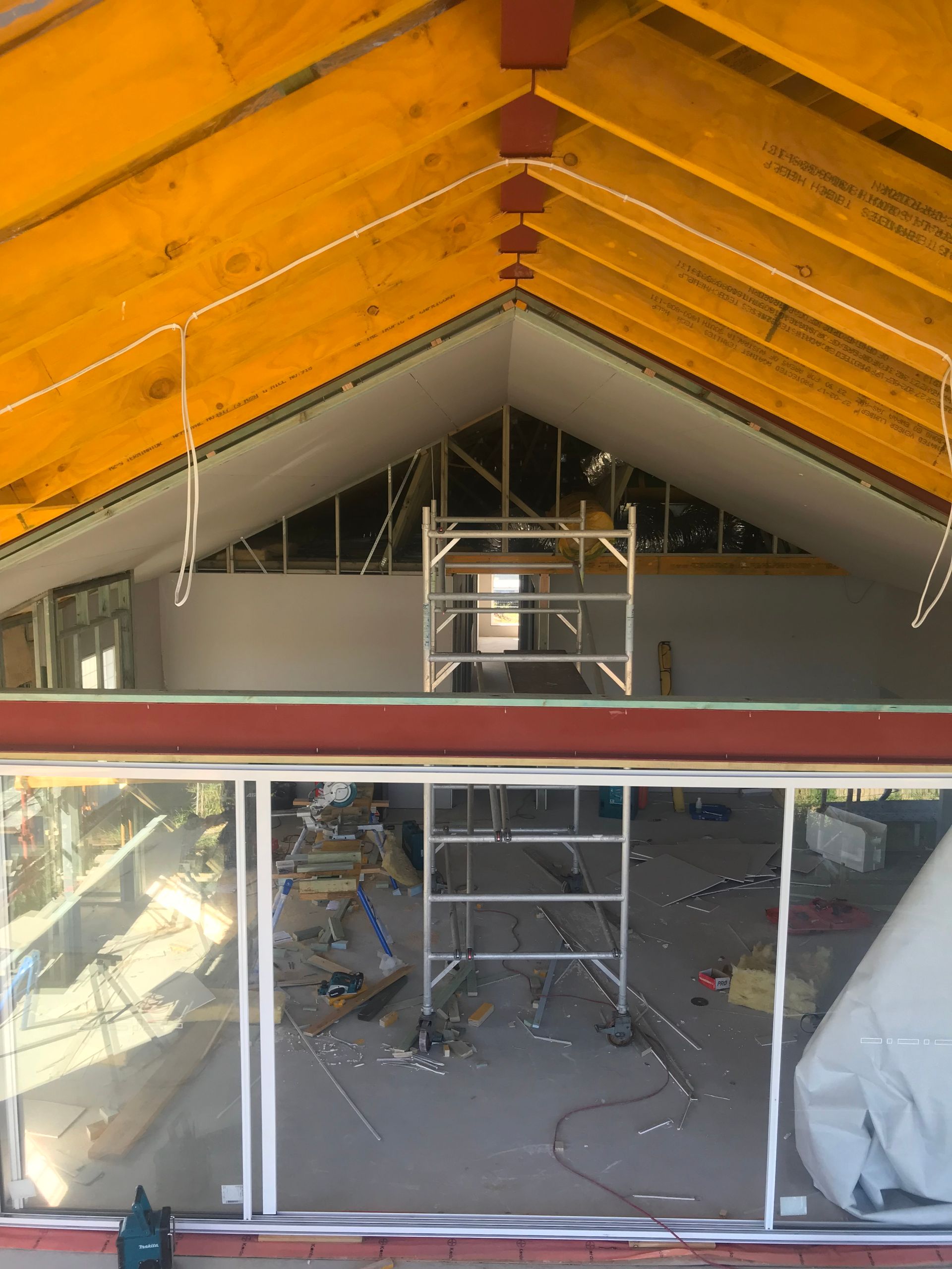 Interior View of a Building Under Construction — Keystone Property Solutions In Waratah, NSW