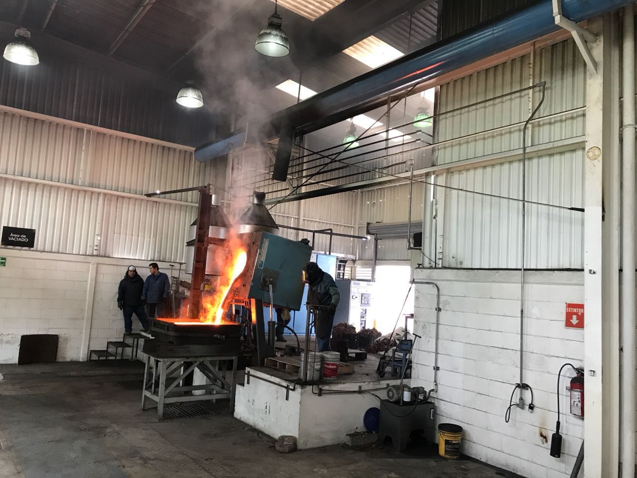 Hornos de Induccion para Fusion de Metales