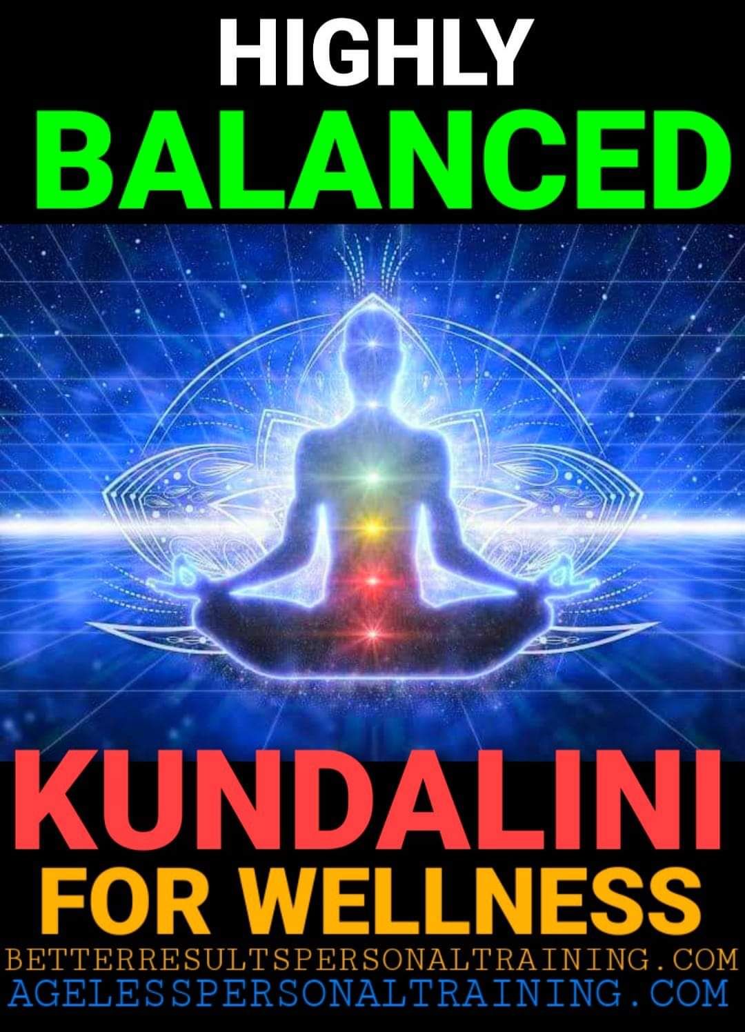 A book titled highly balanced kundalini for wellness