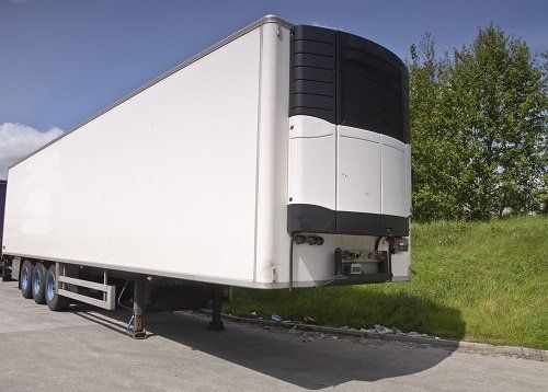 container parcheggiato